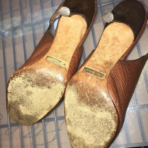 Dolce & Gabbana Sz 36 Brown Leather Peep Toe Heels - Picture 7 of 14